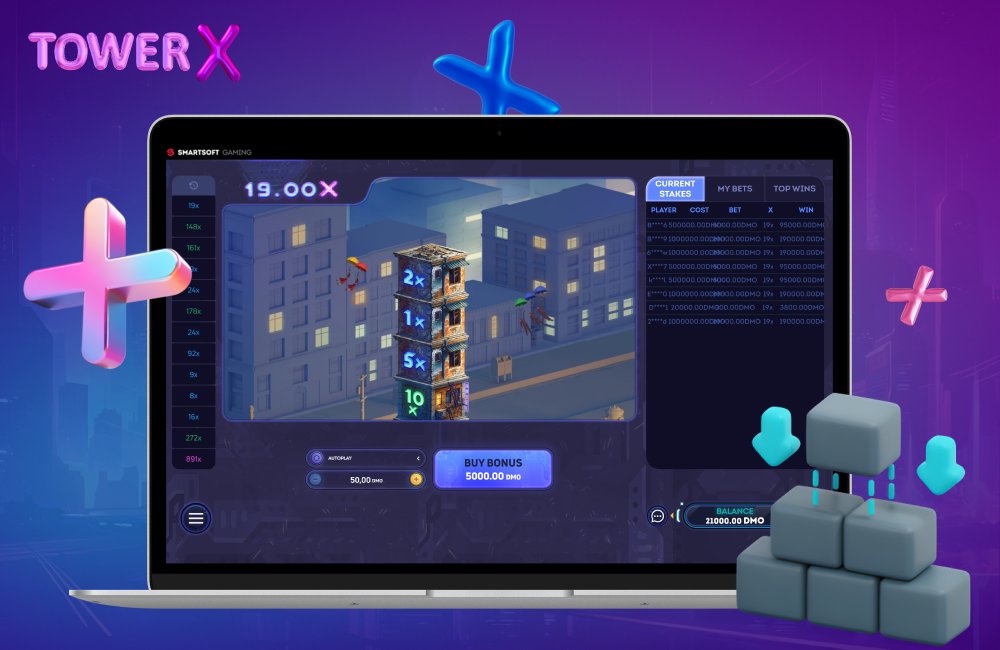 Tower X Game: Build for Big Wins & Multipliers