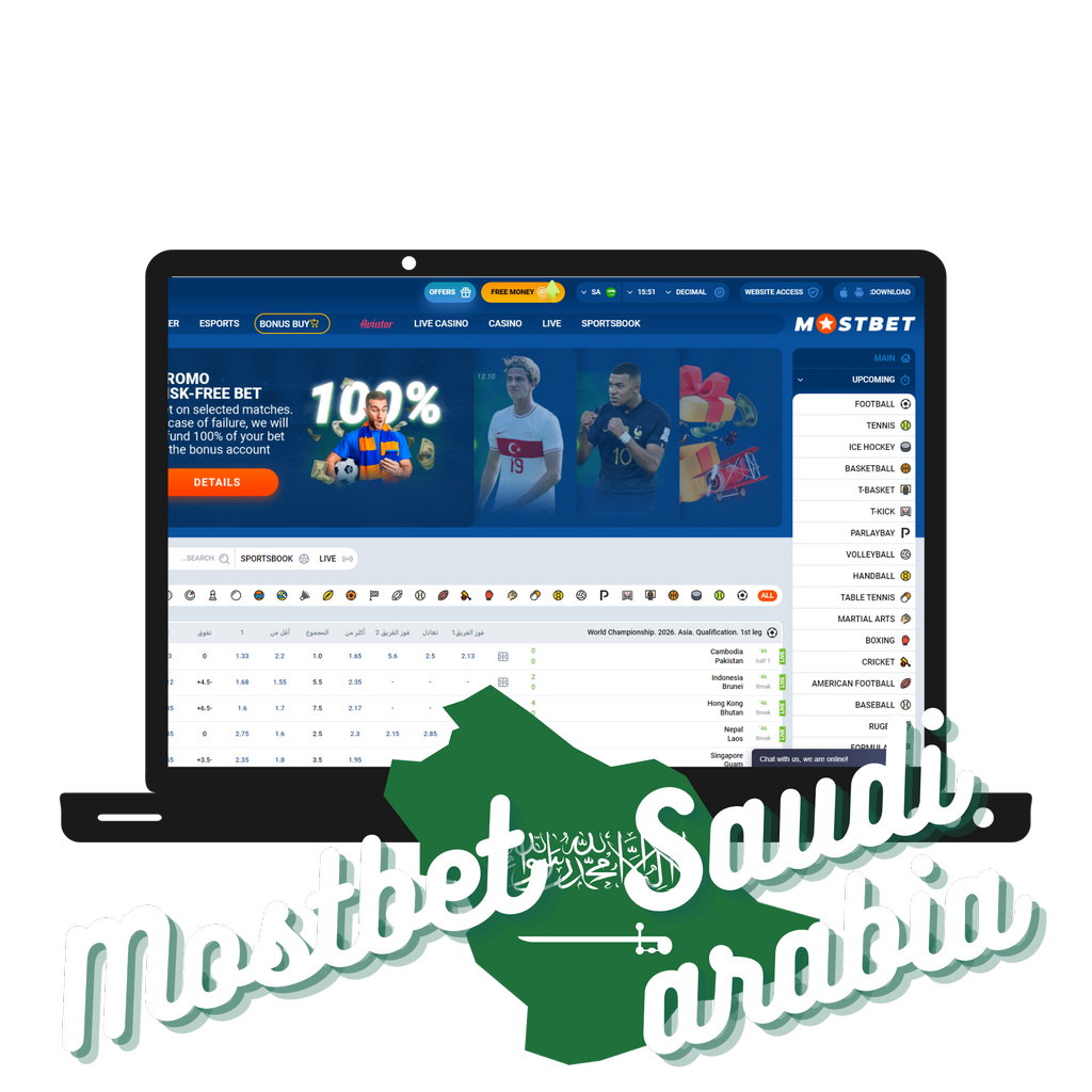 Велика букмекерська контора Mostbet Україна